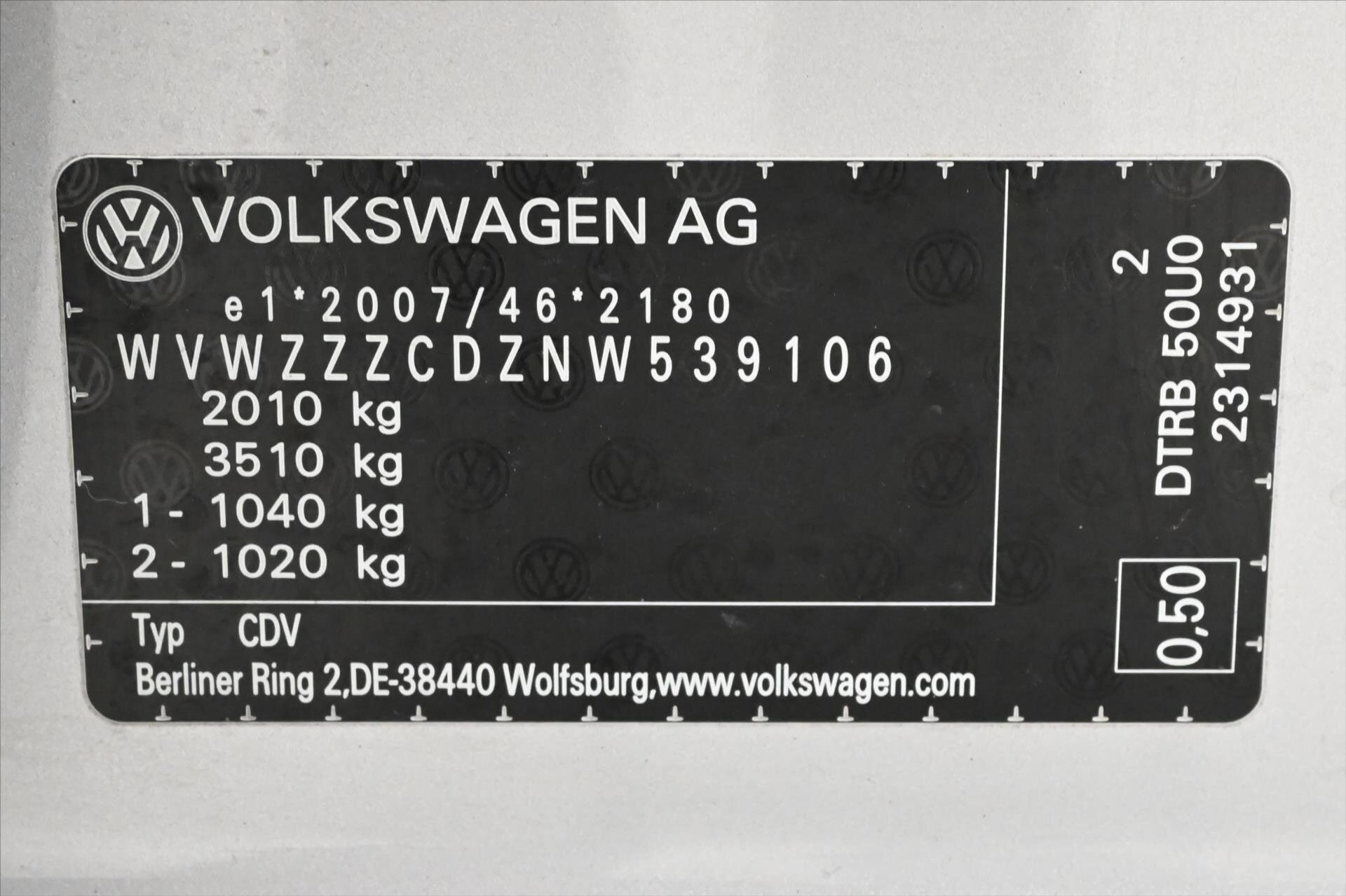 Volkswagen Golf Kombi 2,0 l 85 kw