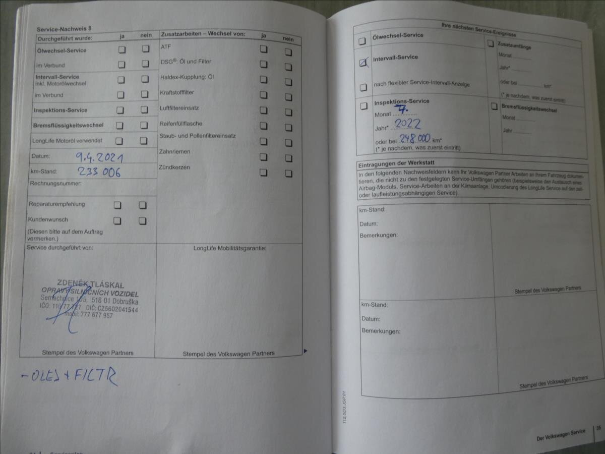 Volkswagen Golf Kombi 1,6 l 77 kw