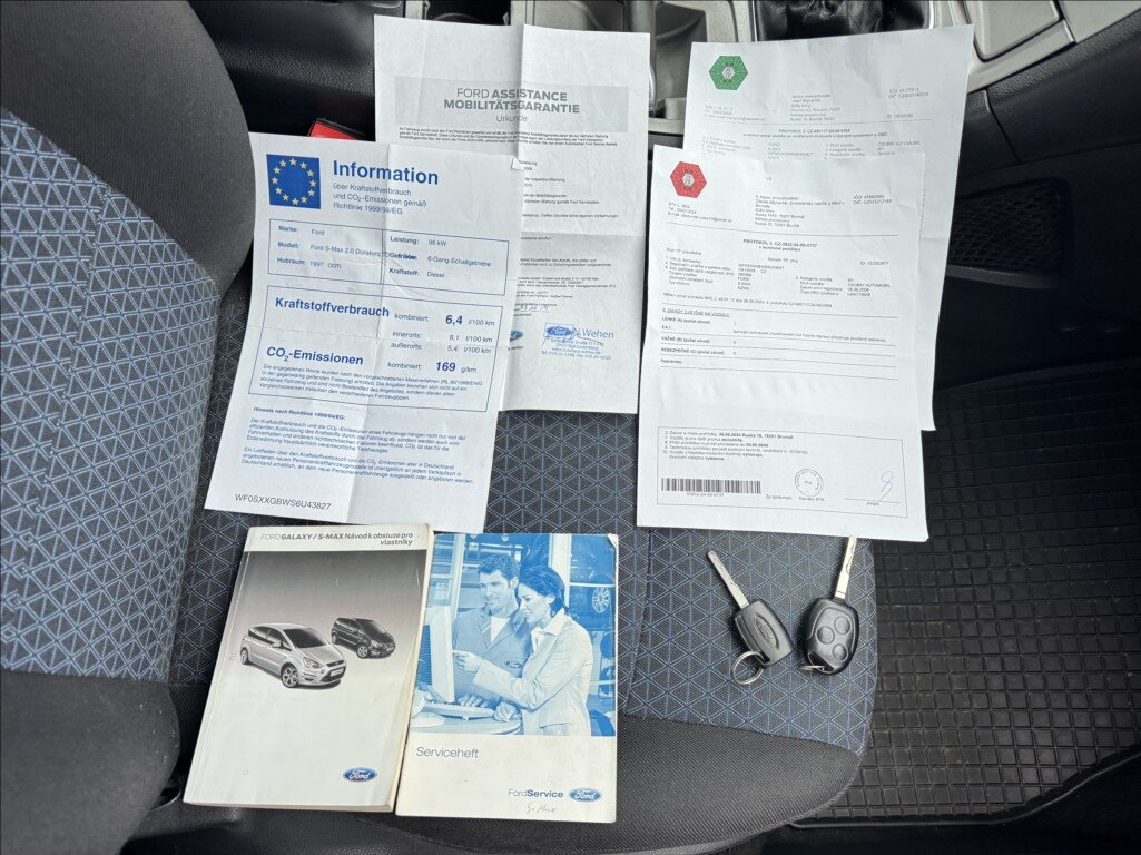 Ford S-MAX MPV 2,0 l 96 kw