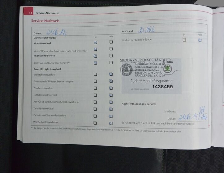 Škoda Fabia Hatchback 1,2 l 63 kw