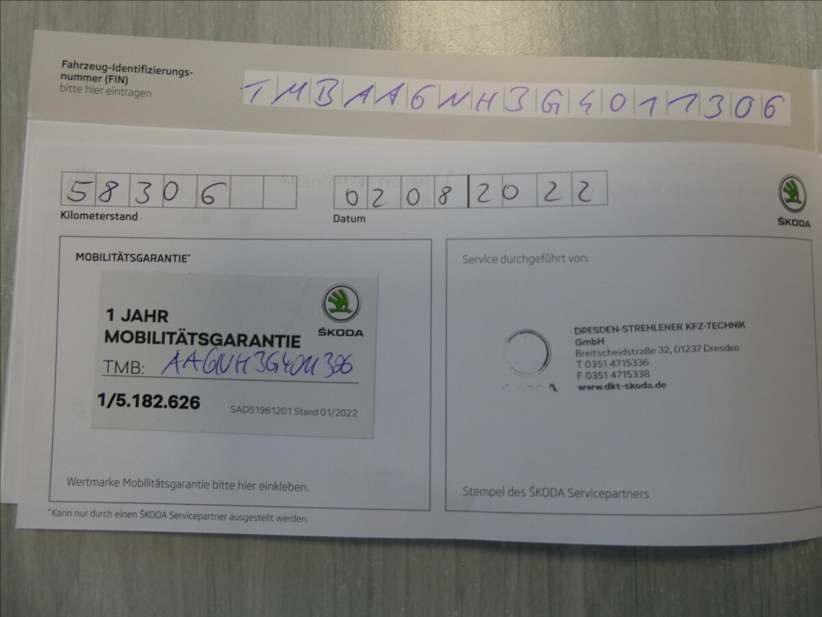 Škoda Rapid Sedan / Limuzína 1,2 l 66 kw