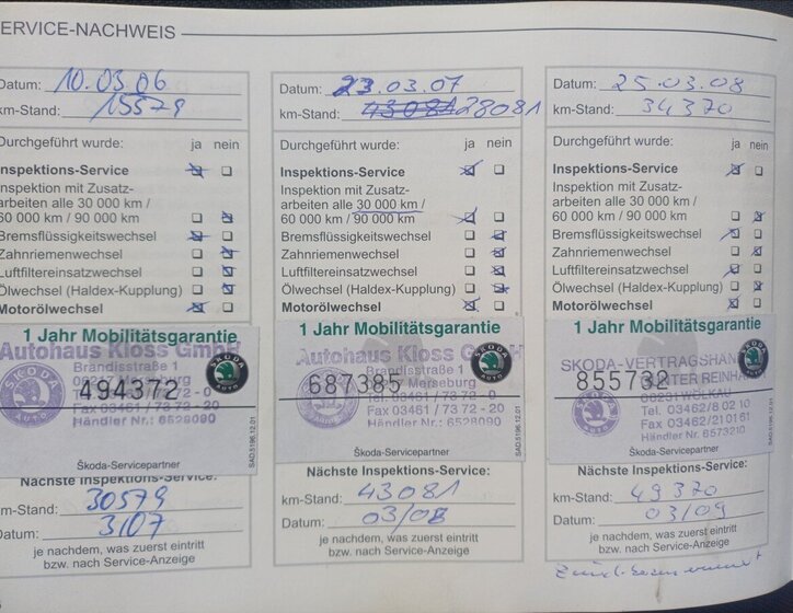 Škoda Fabia Hatchback 1,4 l 55 kw