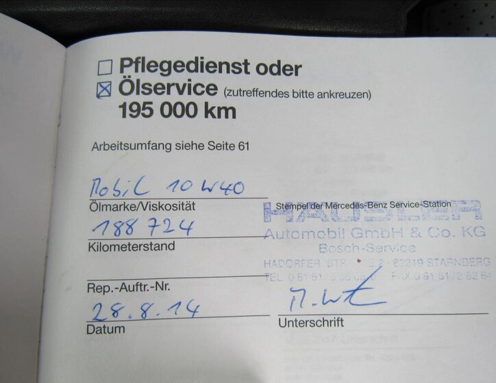 Mercedes-Benz SL Kabriolet 3,2 l 170 kw