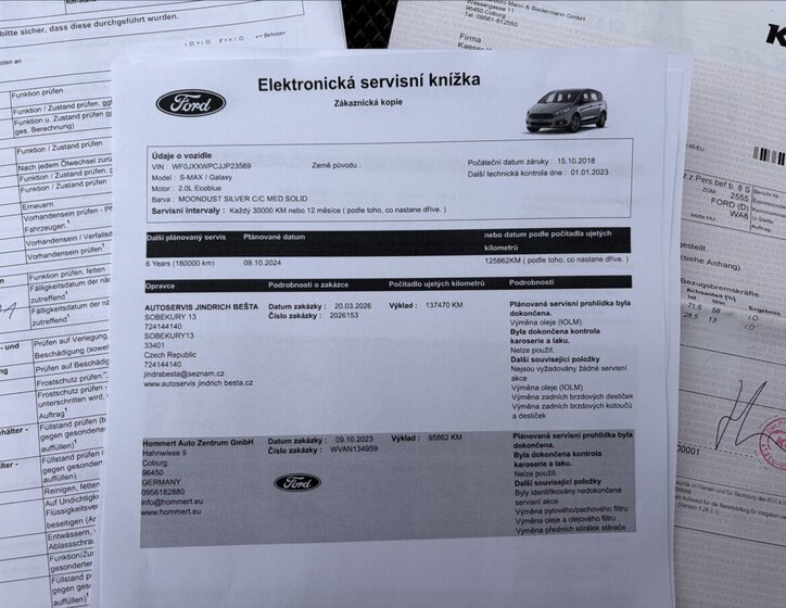 Ford S-MAX Kombi 2,0 l 110 kw
