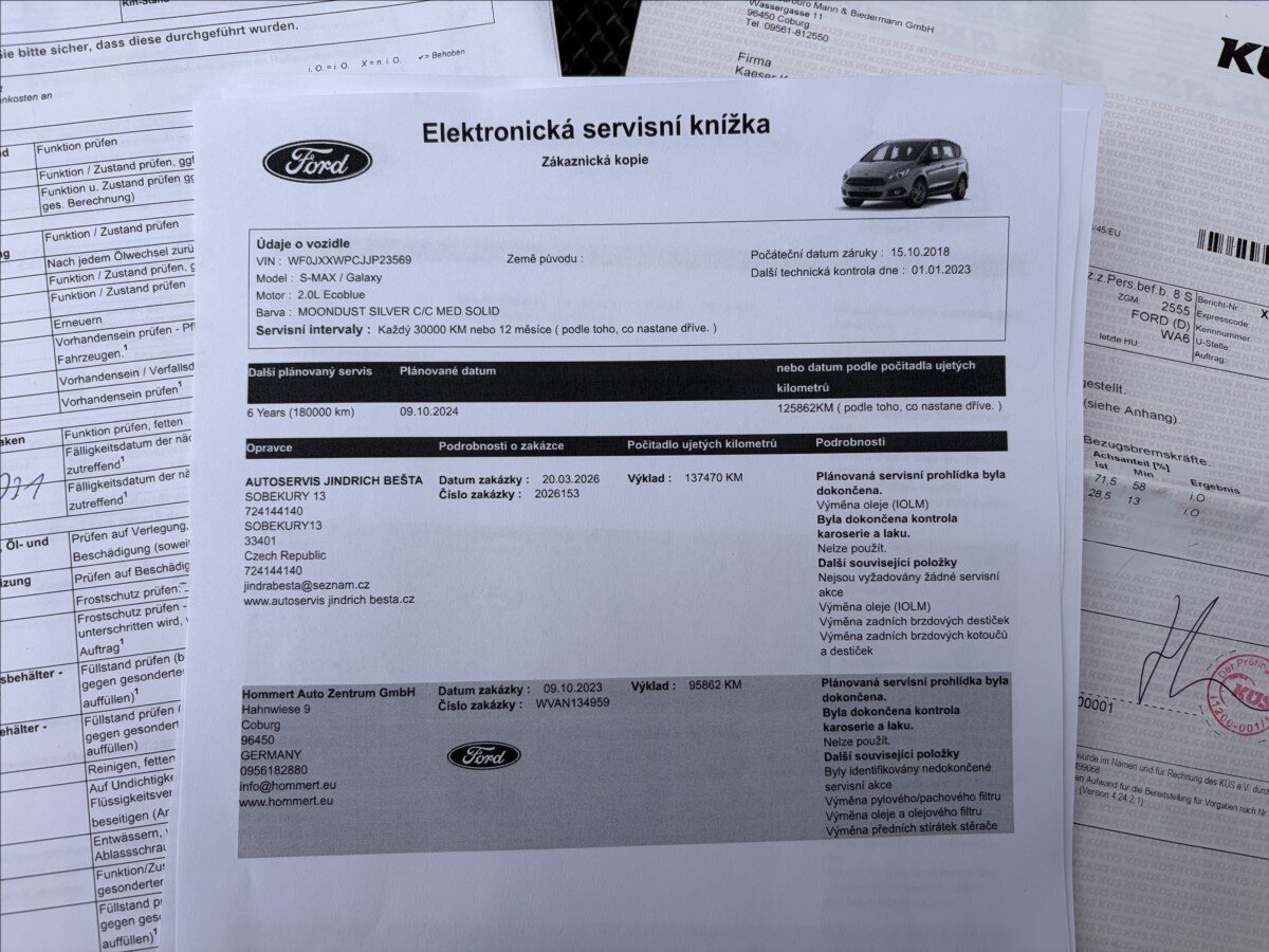 Ford S-MAX Kombi 2,0 l 110 kw