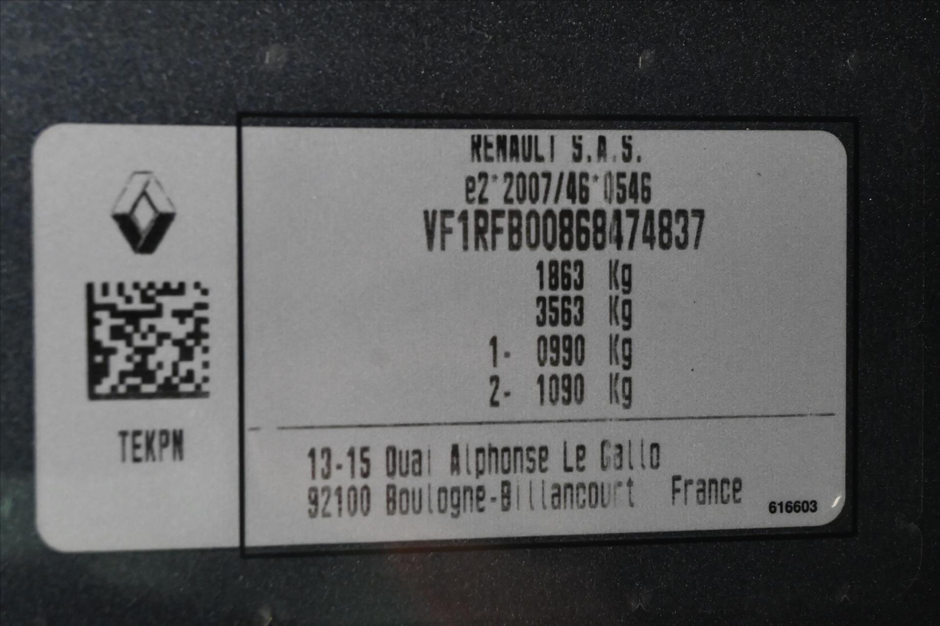 Renault Mégane Kombi 1,3 l 103 kw