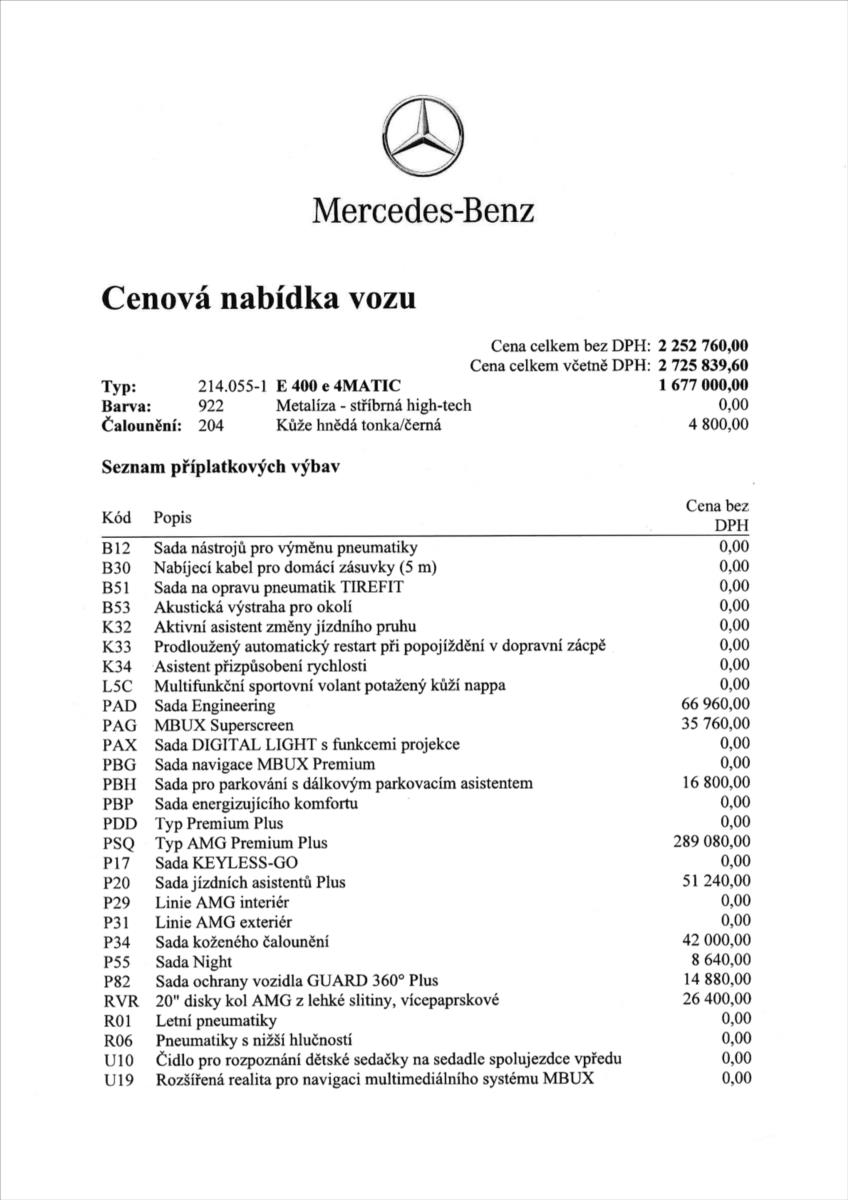 Mercedes-Benz Třídy E