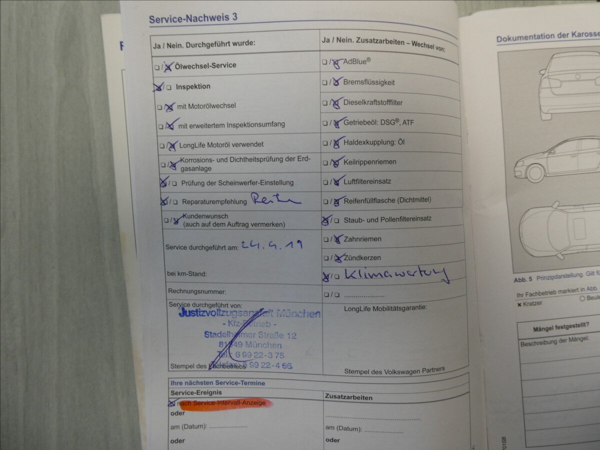 Volkswagen Golf Kombi 1,6 l 81 kw