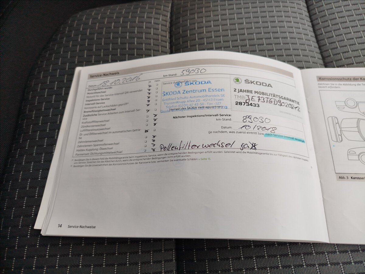 Škoda Superb Kombi 2,0 l 103 kw