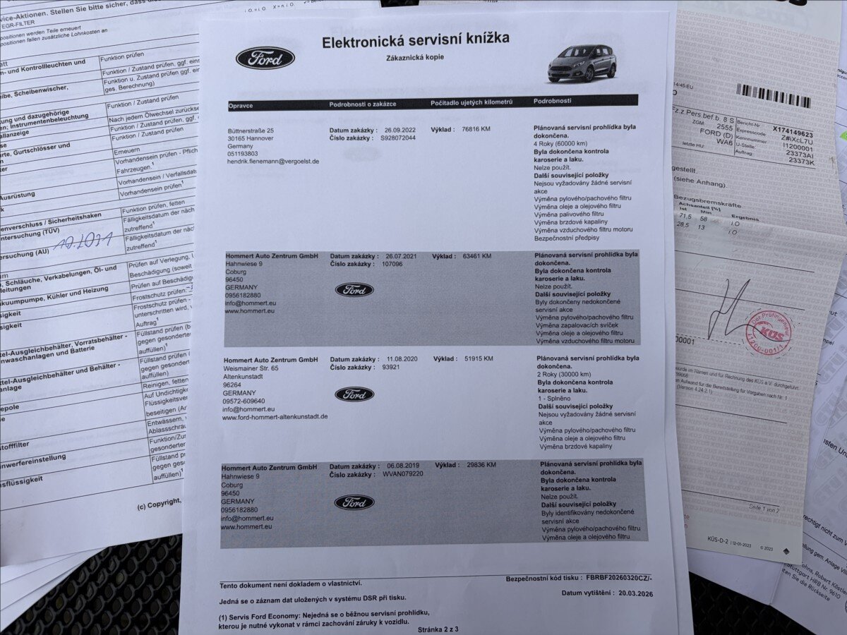 Ford S-MAX Kombi 2,0 l 110 kw