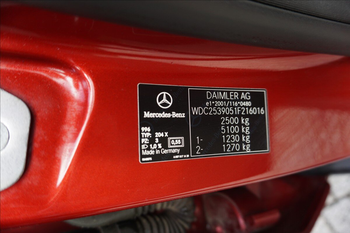 Mercedes-Benz GLC SUV / Terénní 2,1 l 125 kw