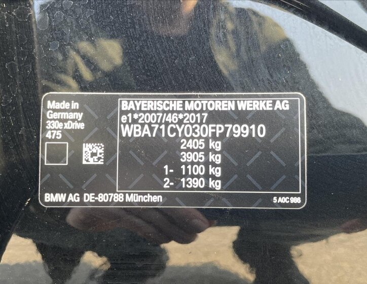 BMW Řada 3 Kombi 2,0 l 215 kw