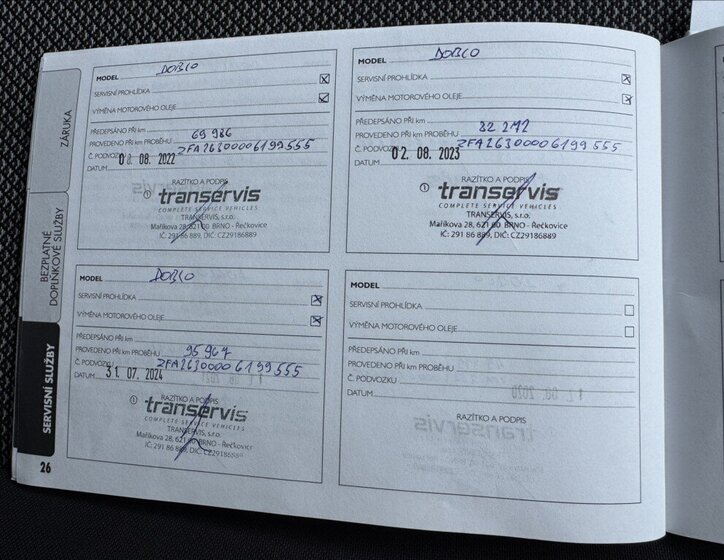 Fiat Dobló cargo Skříň 1,4 l 70 kw