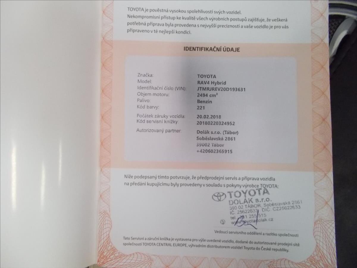 Toyota RAV4 SUV 2,5 l 114 kw