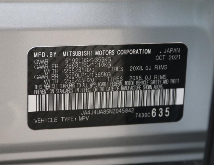 Mitsubishi Outlander SUV / Terénní 2,4 l 162 kw