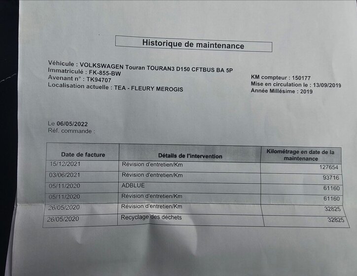 Volkswagen Touran Kombi 2,0 l 110 kw