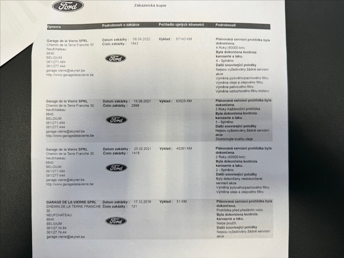 Ford Tourneo Custom MPV 2,0 l 96 kw