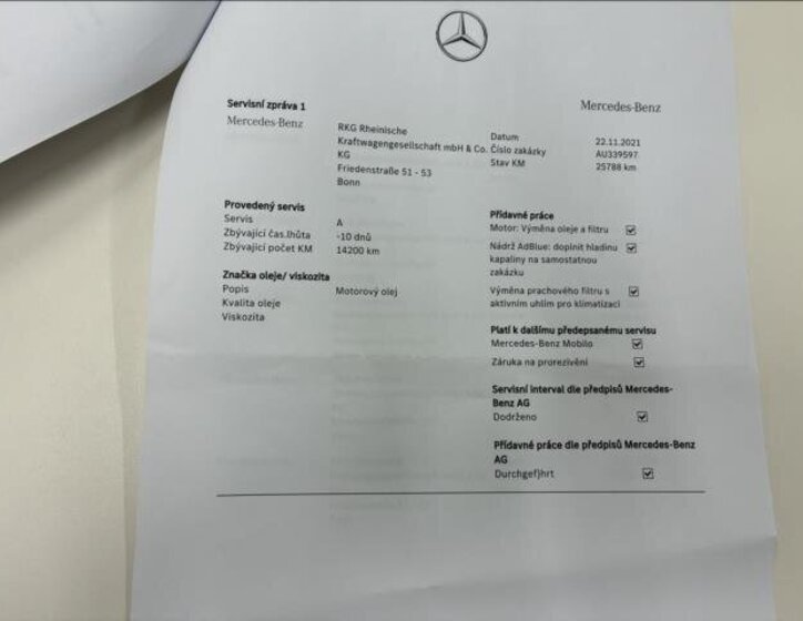 Mercedes-Benz Vito MPV 2,0 l 120 kw