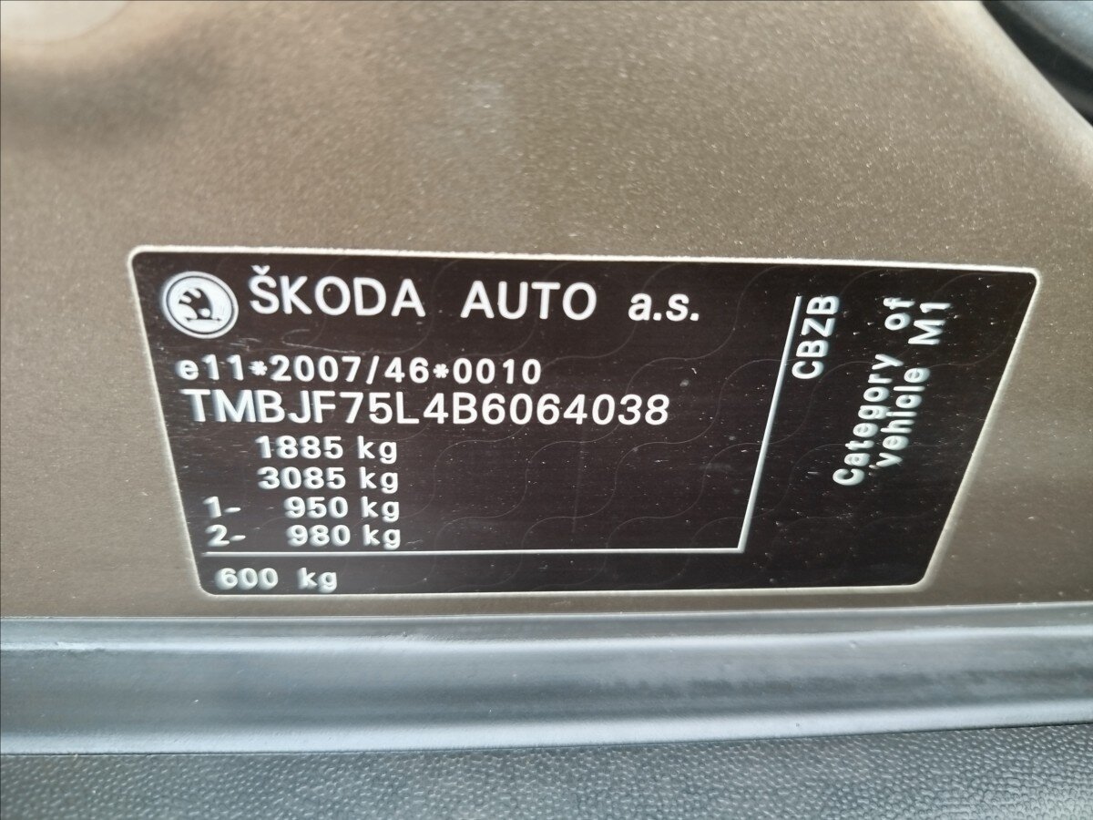 Škoda Yeti SUV 1,2 l 77 kw