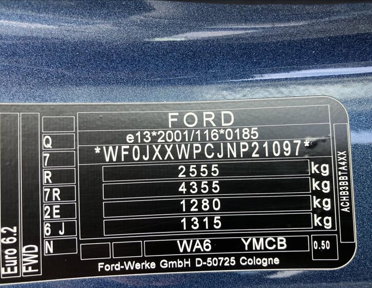 Ford S-MAX MPV 2,0 l 110 kw