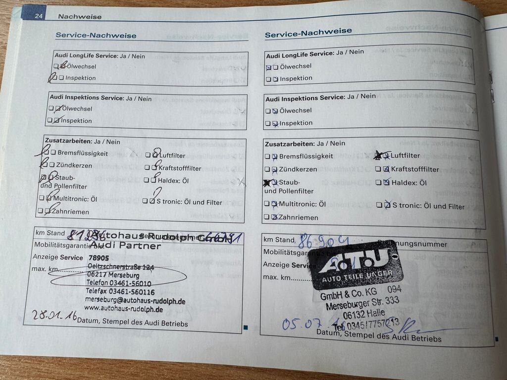 Audi A4 Sedan / Limuzína 1,8 l 88 kw