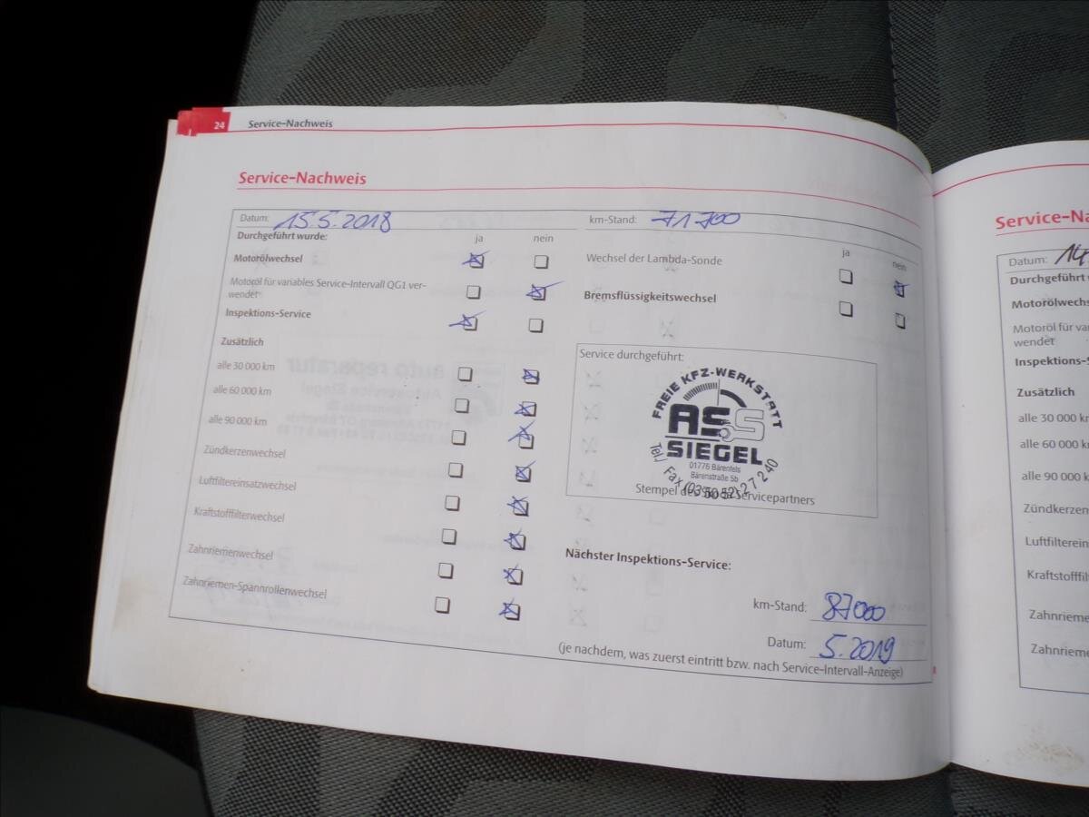 Škoda Fabia Hatchback 1,2 l 51 kw