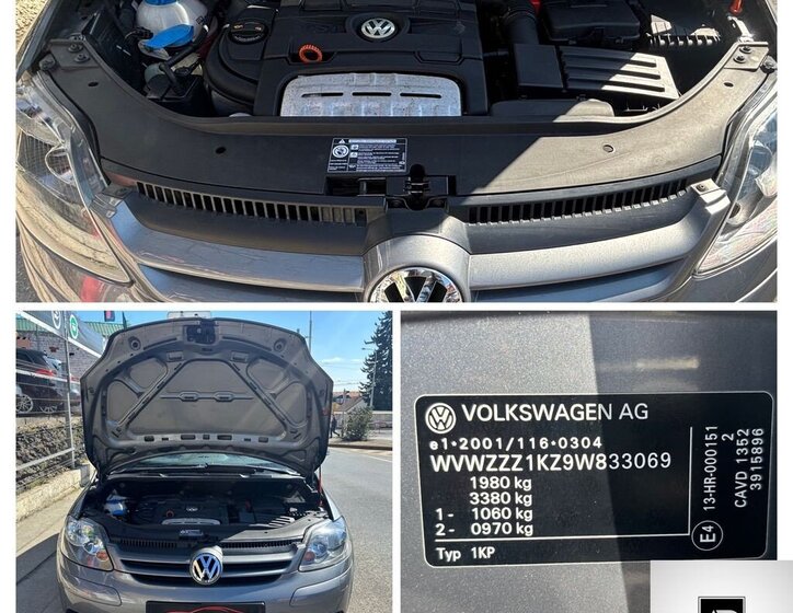 Volkswagen Golf Plus Kombi 1,4 l 118 kw