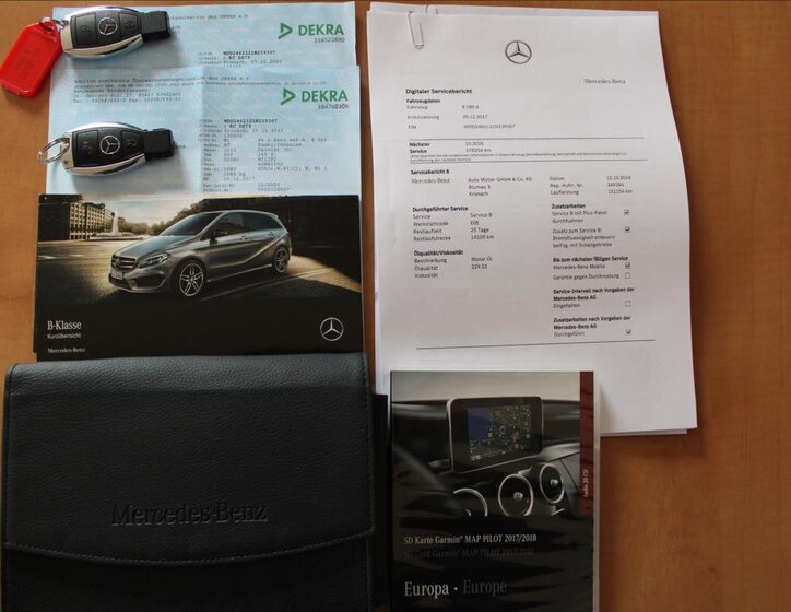 Mercedes-Benz Třídy B MPV 1,5 l 80 kw