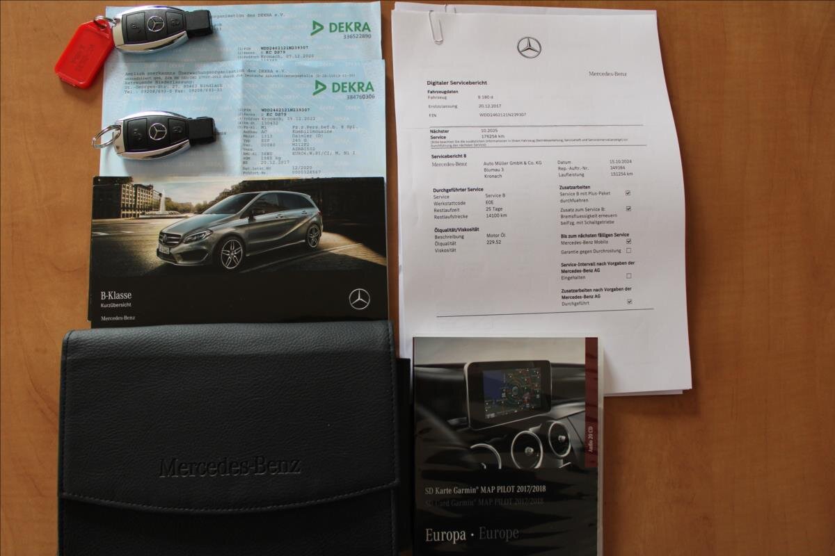 Mercedes-Benz Třídy B MPV 1,5 l 80 kw