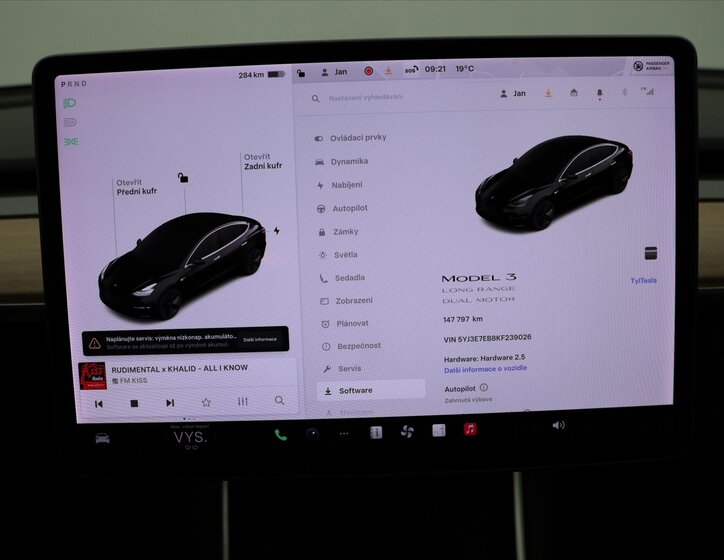 Tesla Model 3 Sedan / Limuzína 0,0 340 kw