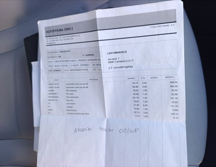 Mercedes-Benz Třídy C Kombi 2,1 l 150 kw