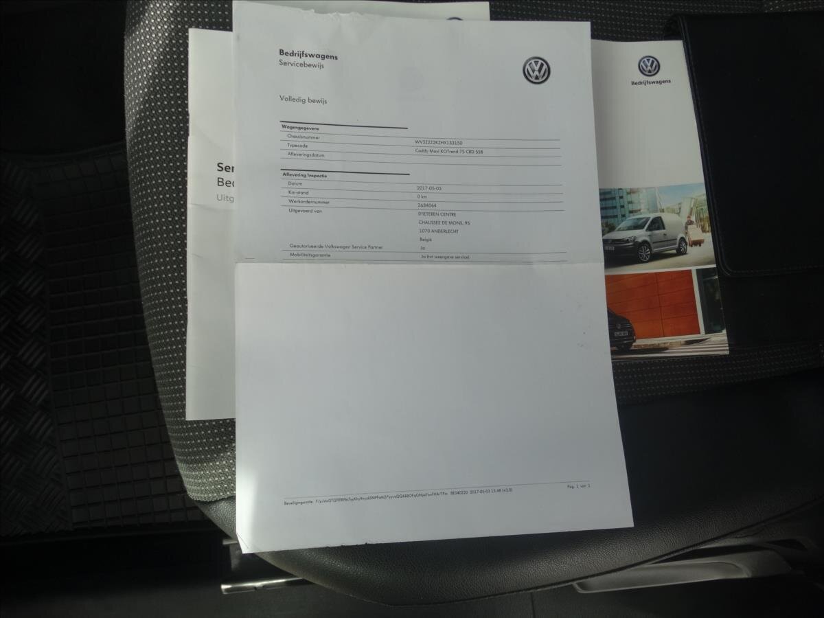 Volkswagen Caddy Ostatní 2,0 l 75 kw