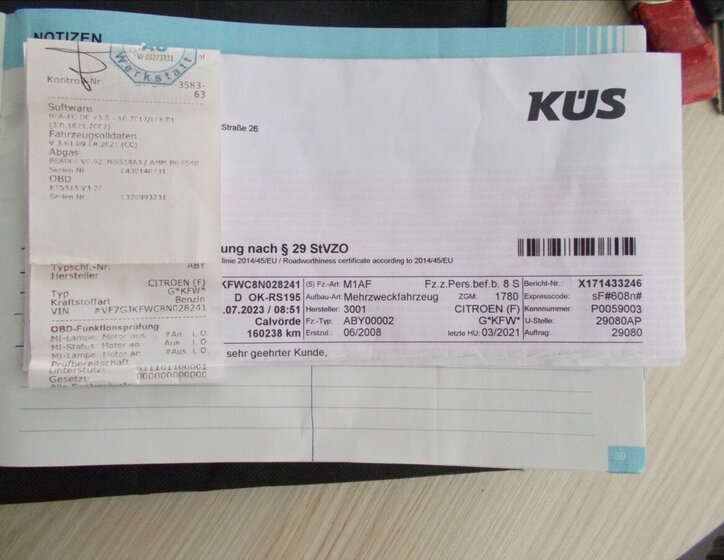 Citroën Berlingo MPV 1,4 l 55 kw