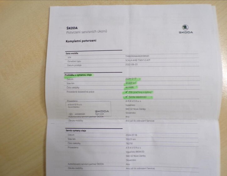 Škoda Scala Hatchback 999,0 81 kw