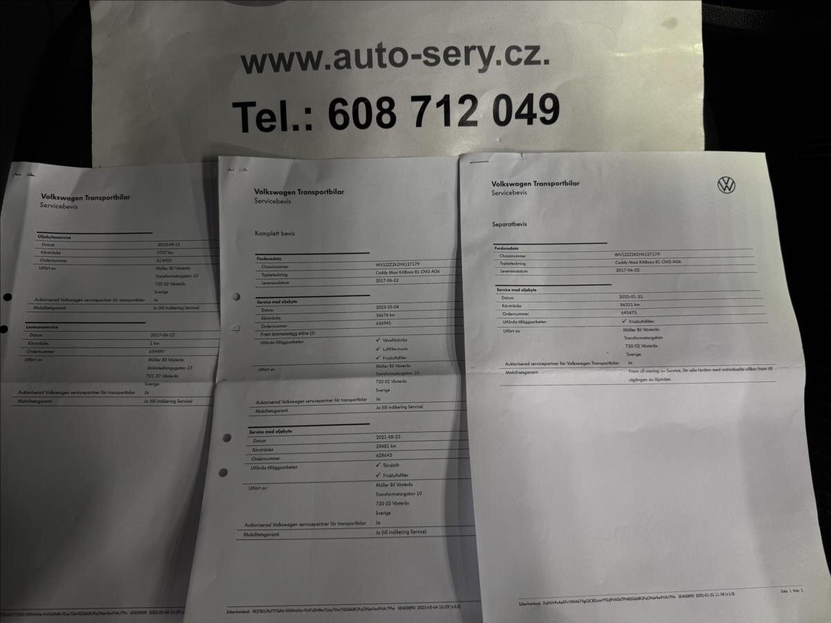 Volkswagen Caddy Ostatní 1,4 l 81 kw