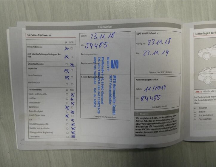 Seat Leon Kombi 2,0 l 213 kw