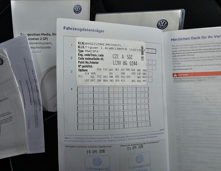 Volkswagen Tiguan Kombi 1,4 l 110 kw