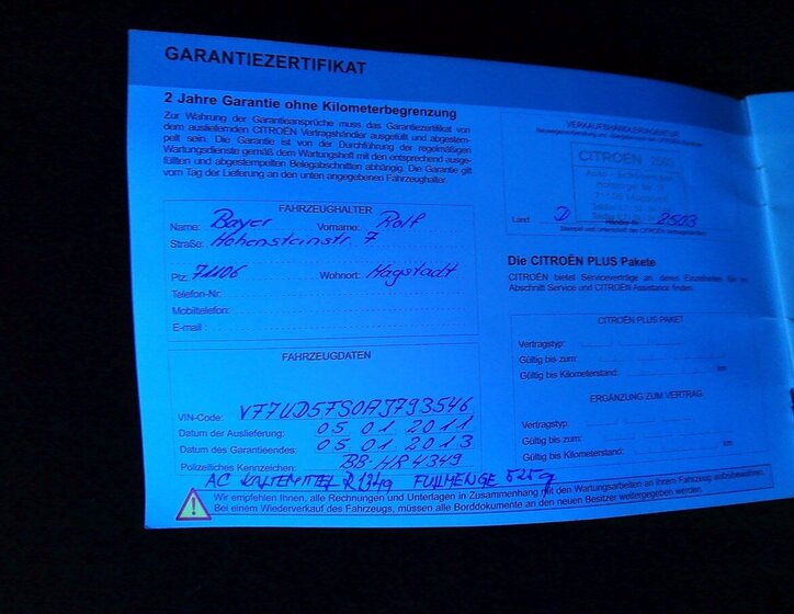 Citroën C4 Picasso Kombi 1,6 l 88 kw