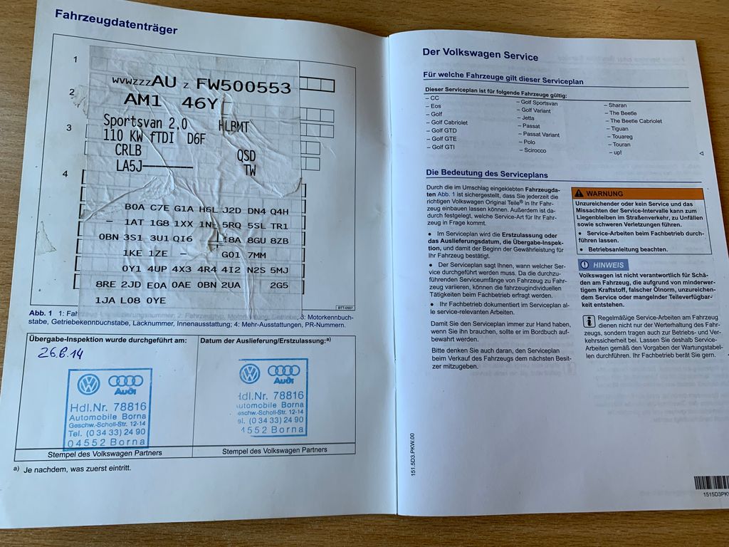 Volkswagen Golf Sportsvan