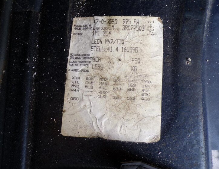 Seat Leon Hatchback 1,4 l 55 kw