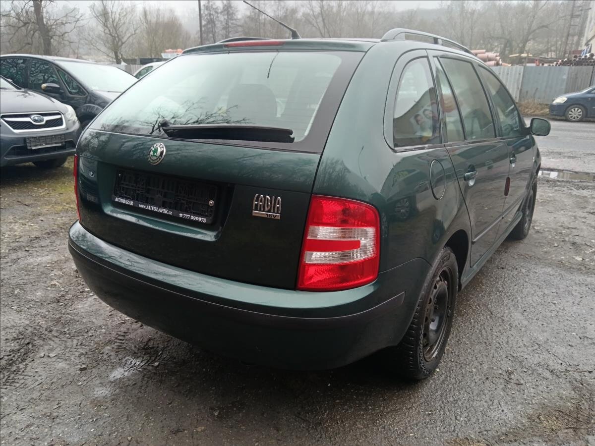 Škoda Fabia Kombi 1,4 l 55 kw