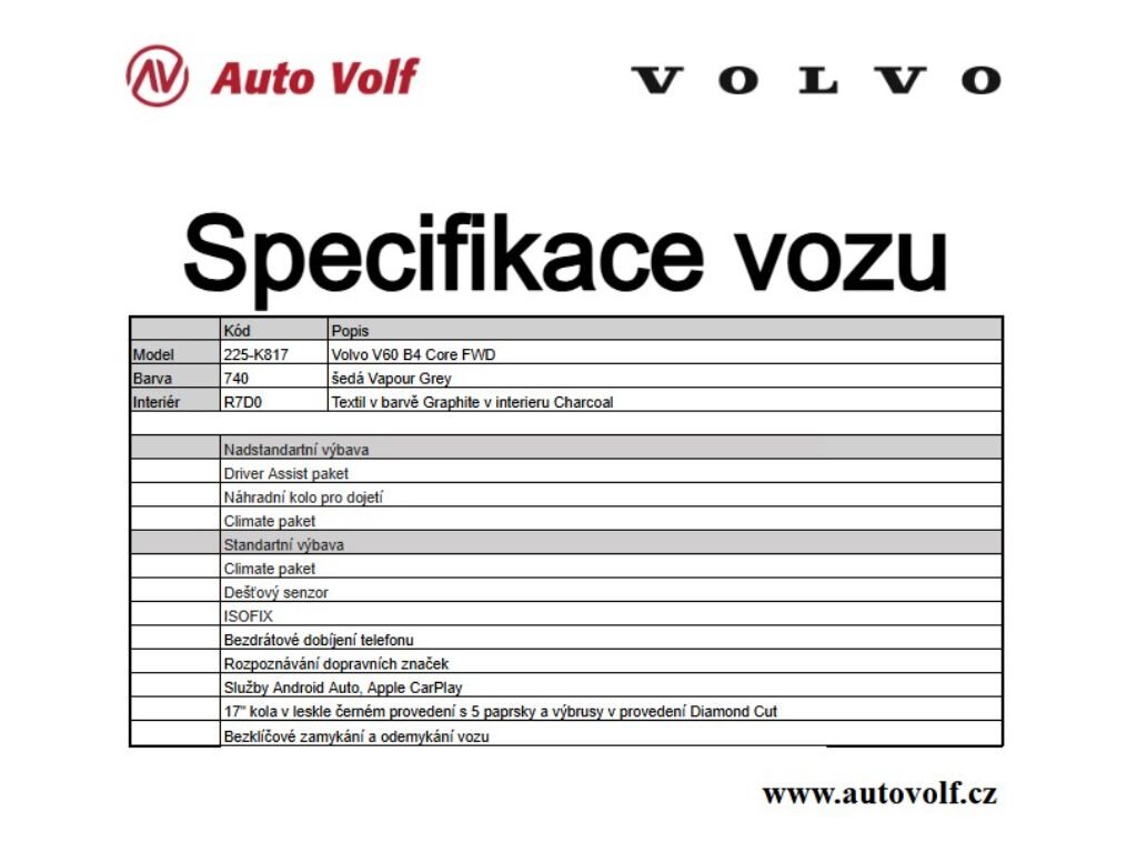 Volvo V60 Kombi 2,0 l 145 kw