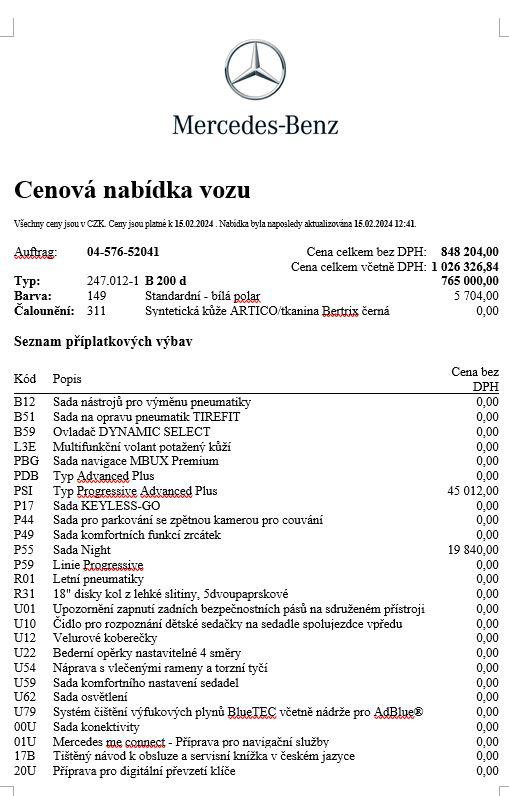 Mercedes-Benz Třídy B