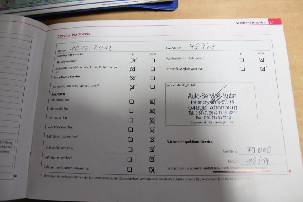 Škoda Octavia Sedan 1,4 l 59 kw