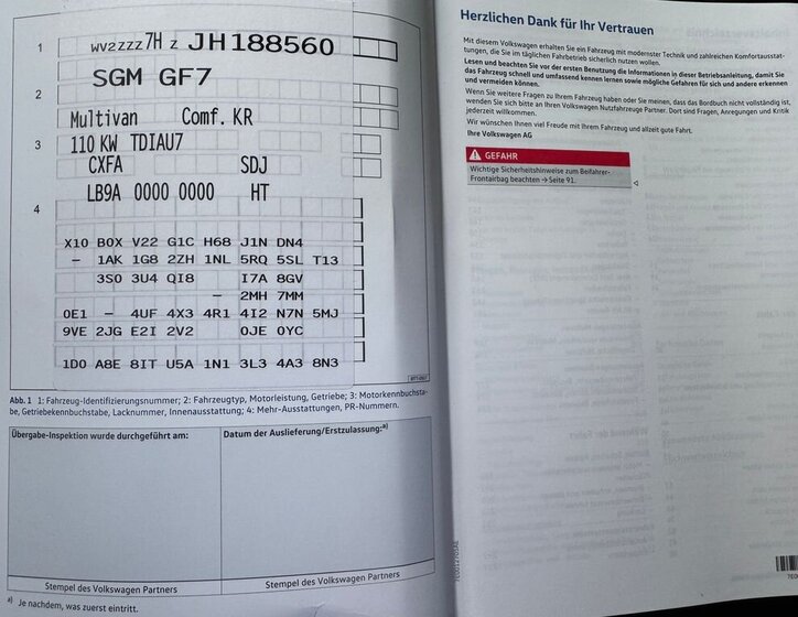 Volkswagen Multivan VAN-Minibus 2,0 l 110 kw