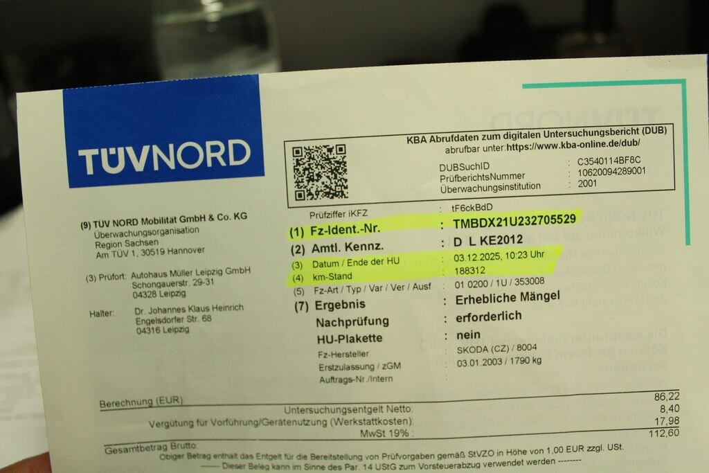 Škoda Octavia Liftback 1,6 l 75 kw