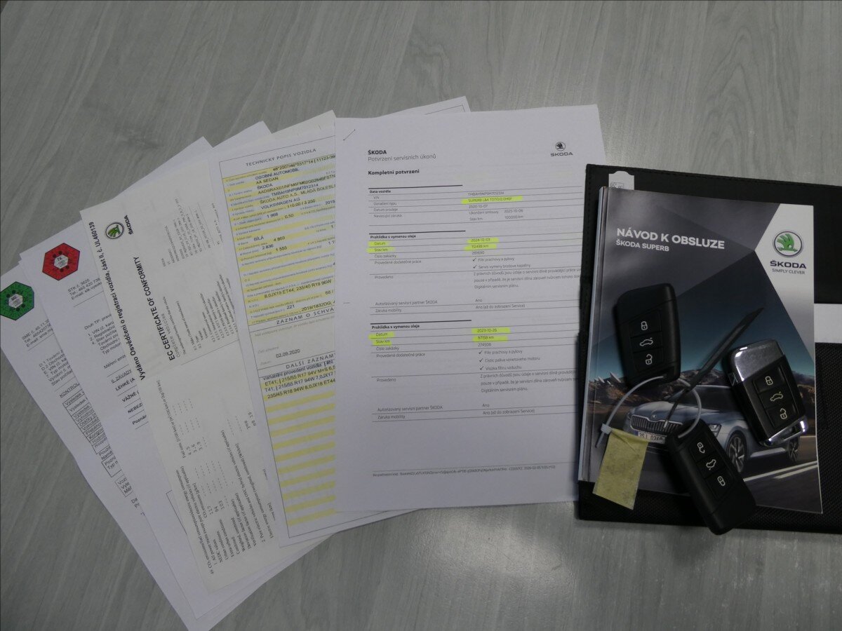 Škoda Superb Sedan / Limuzína 2,0 l 110 kw