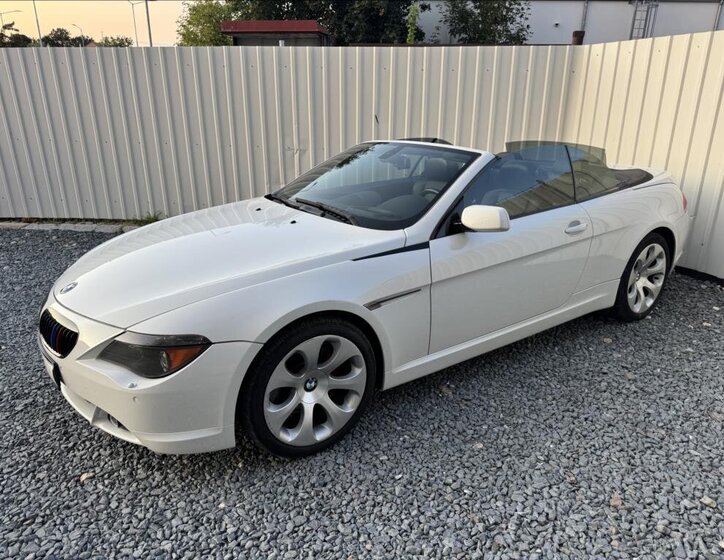 BMW Řada 6 Kabriolet 4,8 l 270 kw
