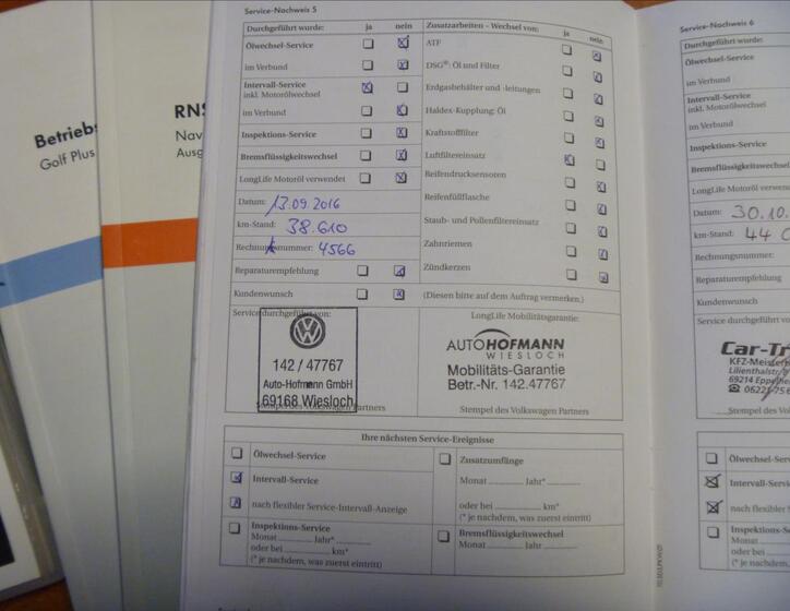 Volkswagen Golf Plus 38