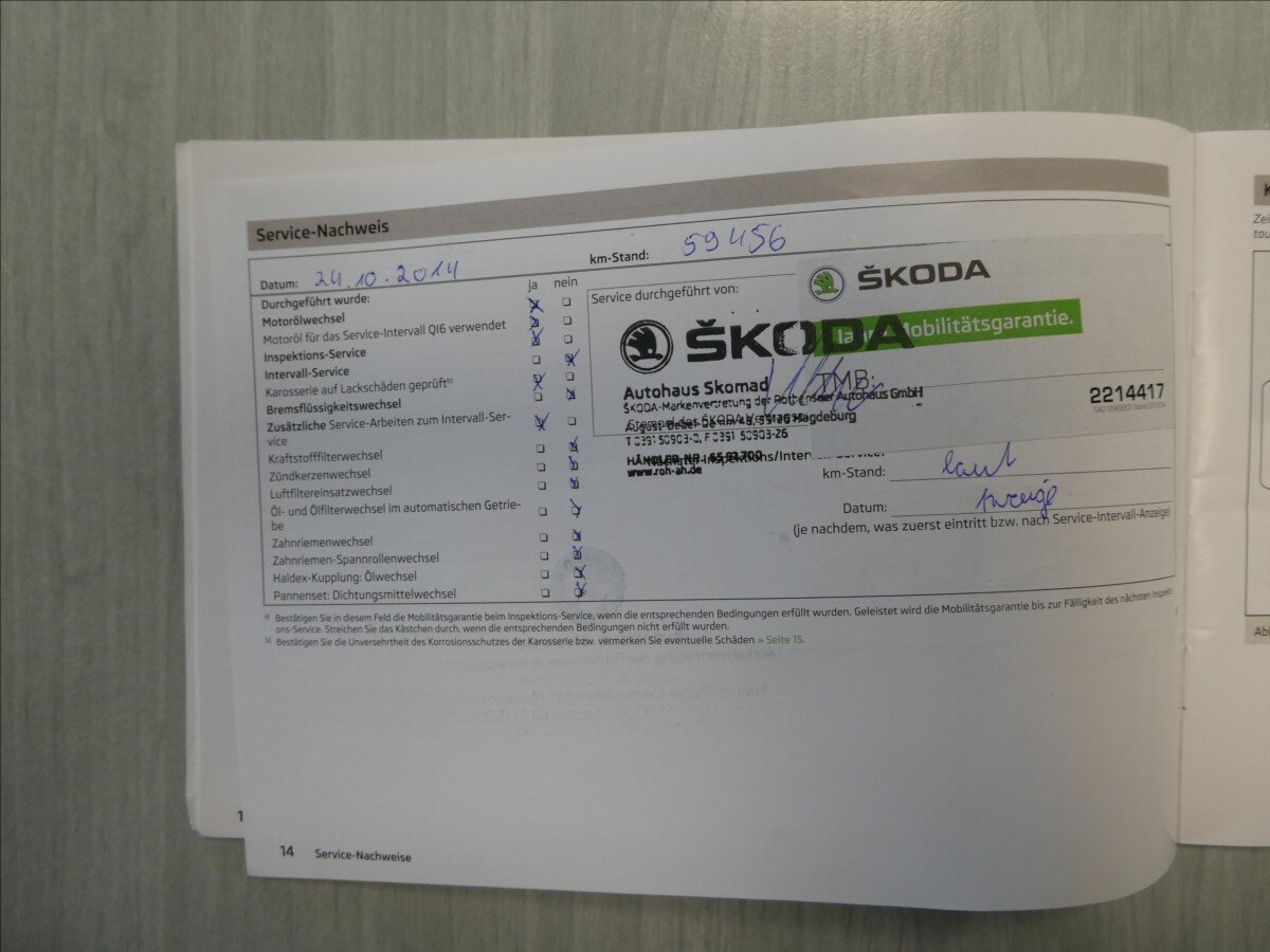 Škoda Octavia Kombi 2,0 l 103 kw